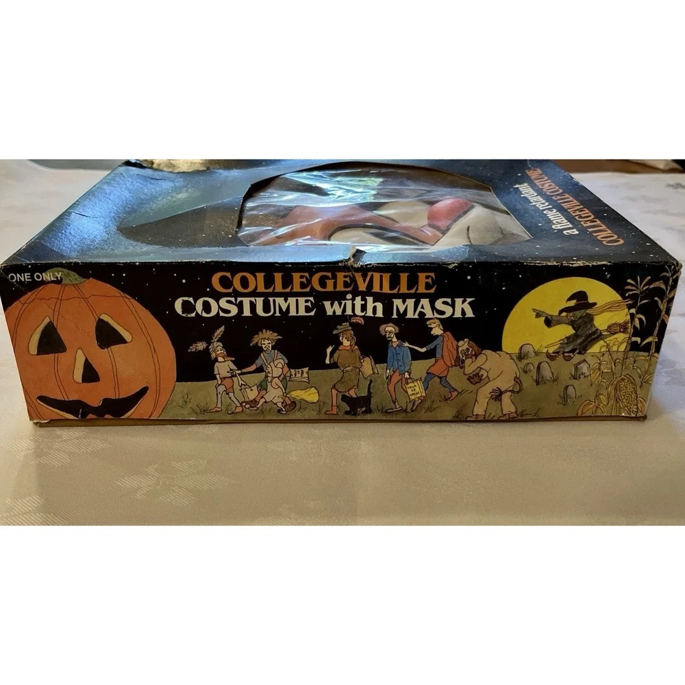Collegeville Babs Bunny Tiny Toons Adventure Halloween Costume Original Box 1990